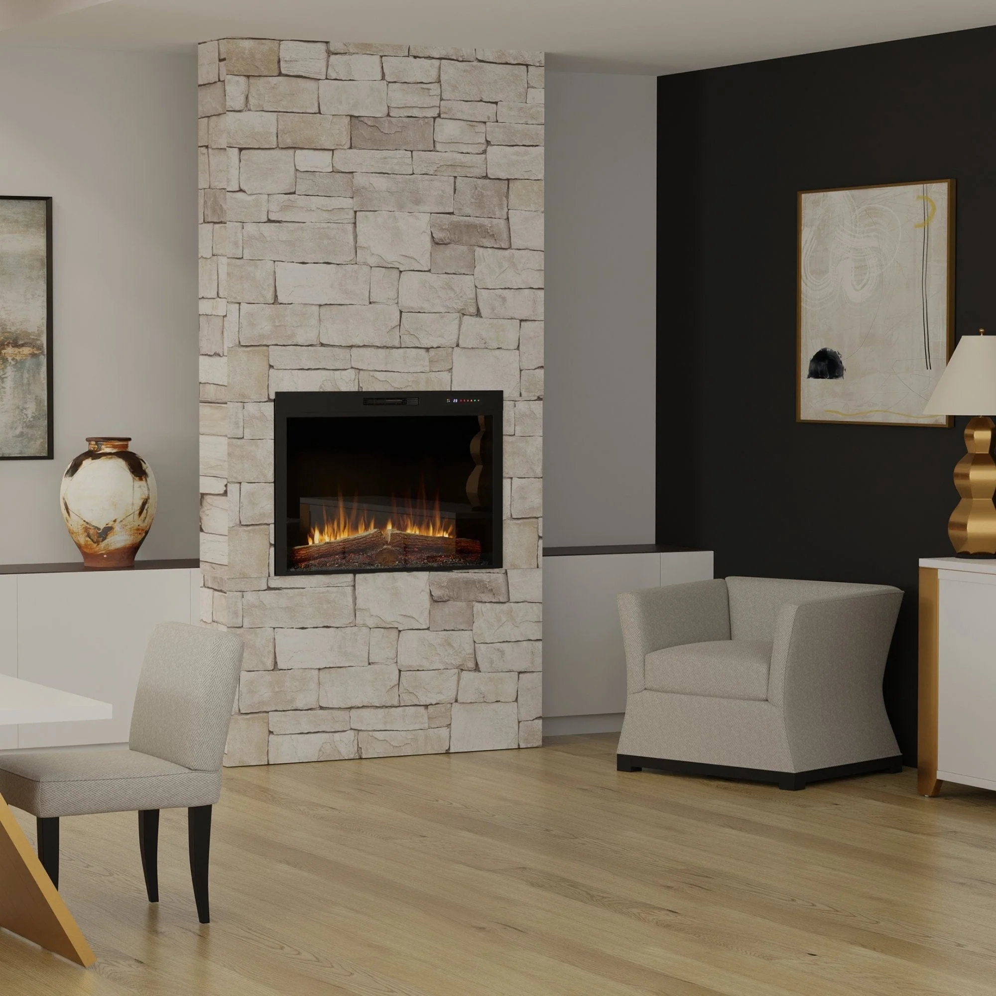 Dimplex Vital Spark 42" Built-In Electric Firebox - SPK42 - Image 5