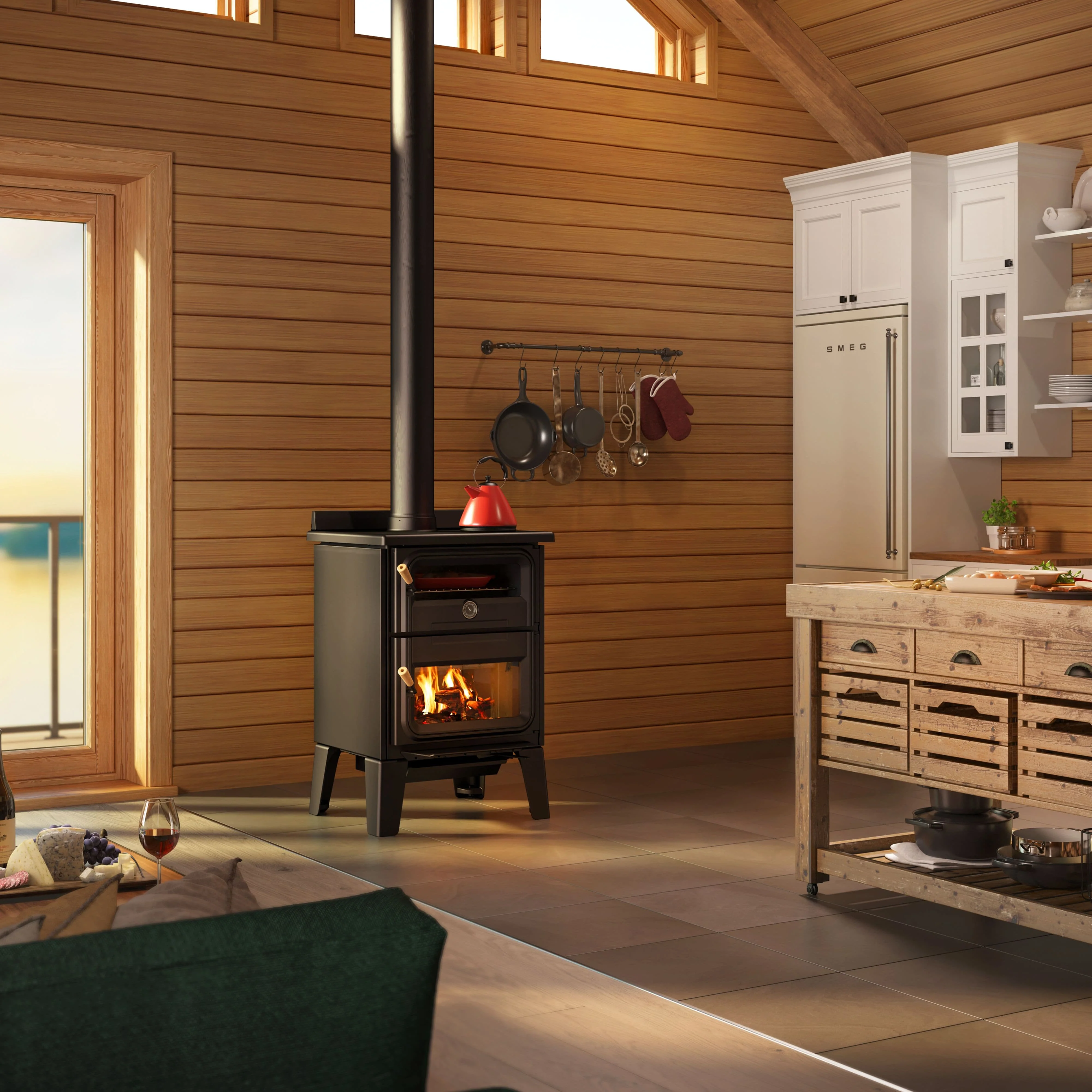 Drolet Bistro Wood Burning Cookstove - Image 6