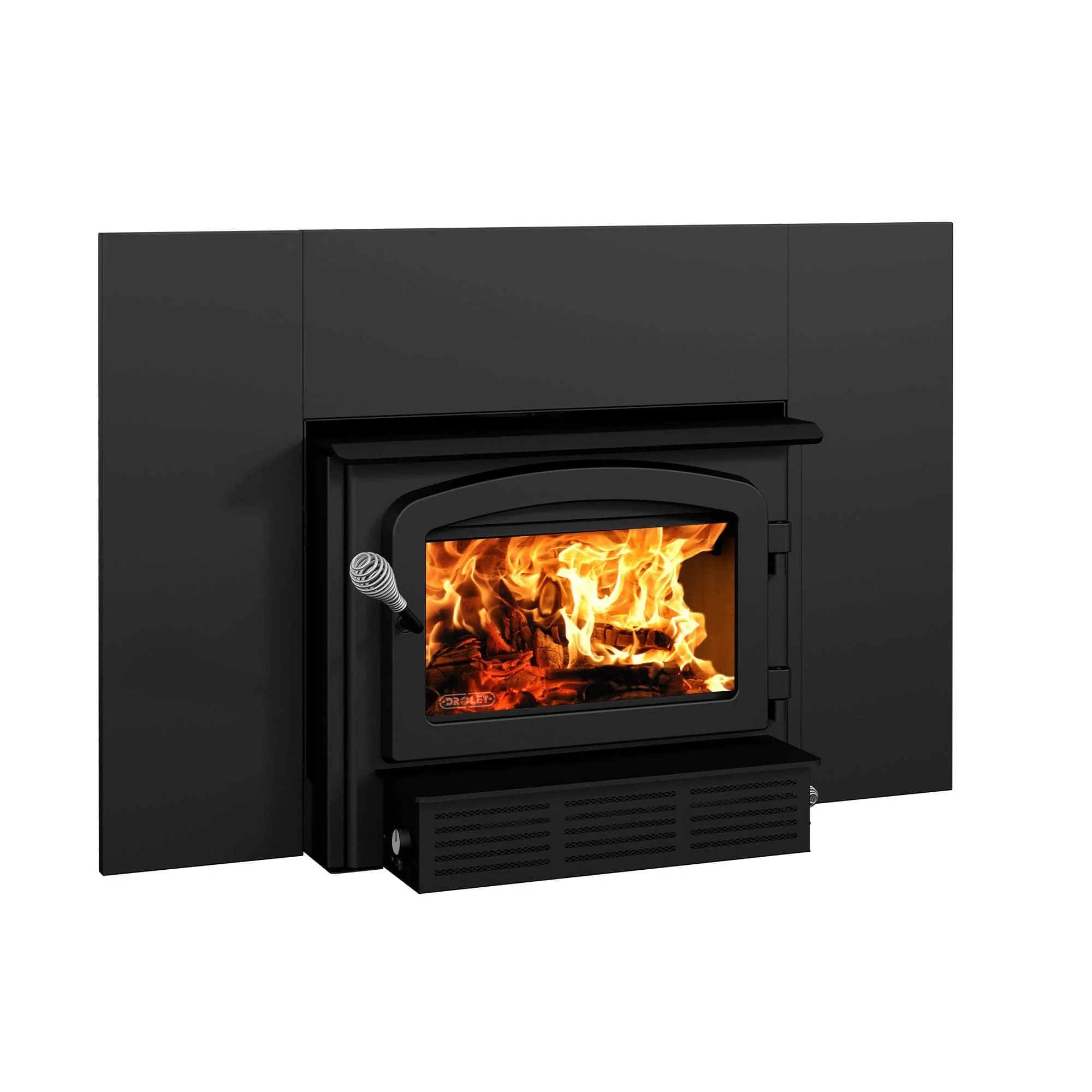 Drolet Escape 1500-I Wood Insert w/ Faceplate