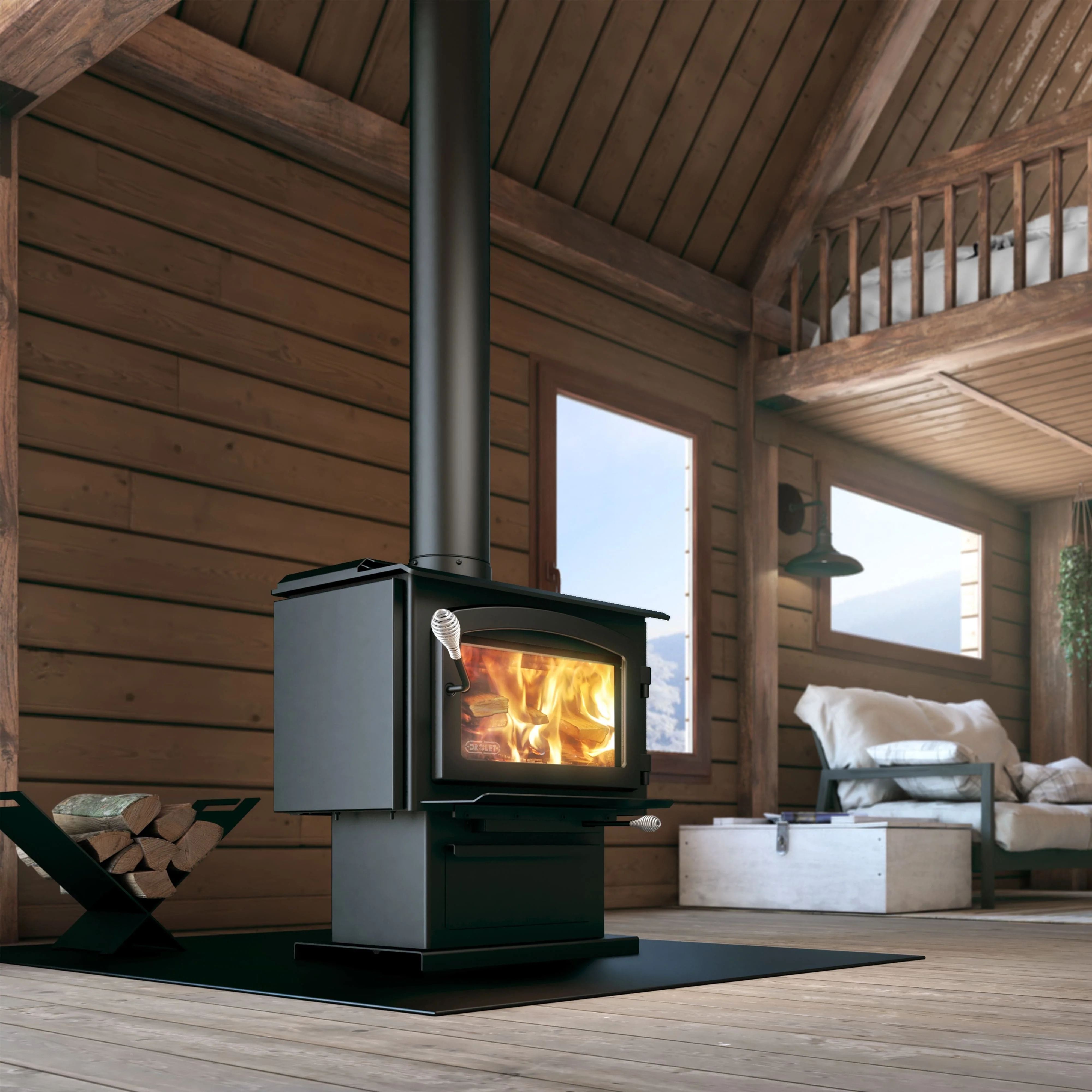 Drolet Escape 1500 Wood Stove - Image 6
