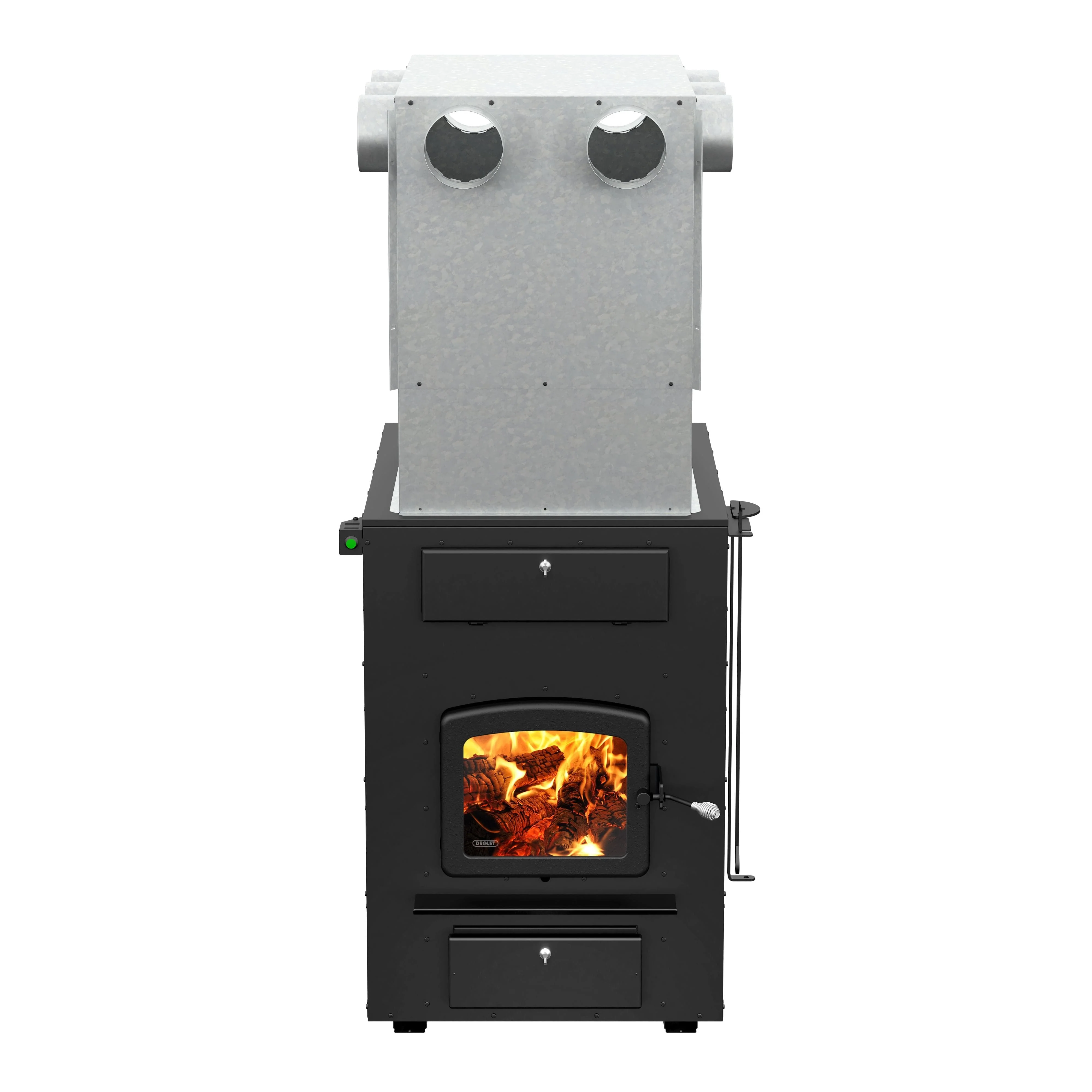 Drolet Heat Commander II Wood Furnace - Image 2