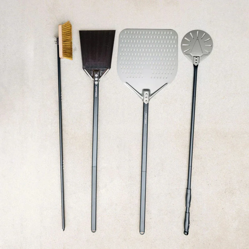 Fontana Forni Adjustable Length Pizza Tool Kit (4pc) - ADJ-KIT - Image 2