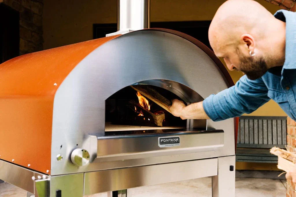Fontana Forni Roma Hybrid Gas & Wood Pizza Oven - Image 13