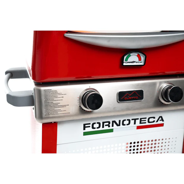 Fornoteca Duetto Outdoor Pizza Oven (Red) - Image 5