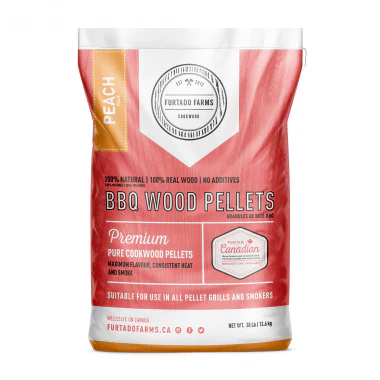 Furtado Farms Wood Pellets (Peach - 30 lb.)