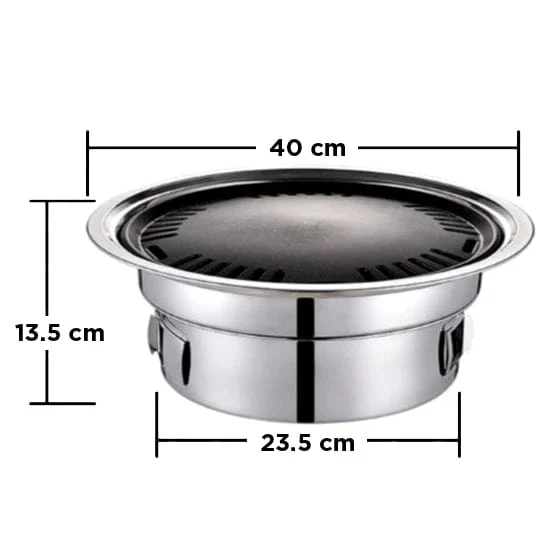 Georgian Bay Grills Portable Stainless Steel Nesting Grill - Image 6