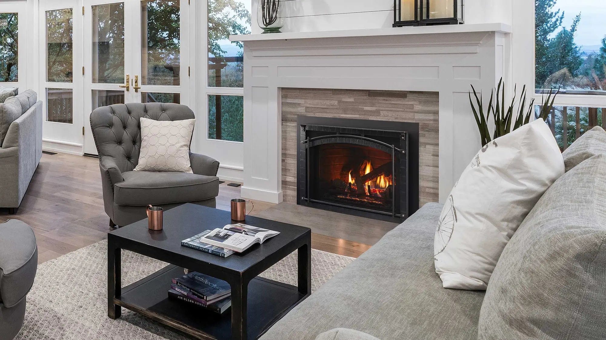 Heat & Glo 35" Escape Indoor Gas Fireplace Insert - Image 2
