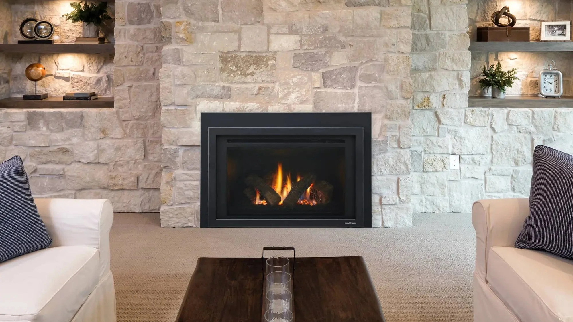 Heat & Glo 30" Provident Indoor Gas Fireplace Insert - Image 2