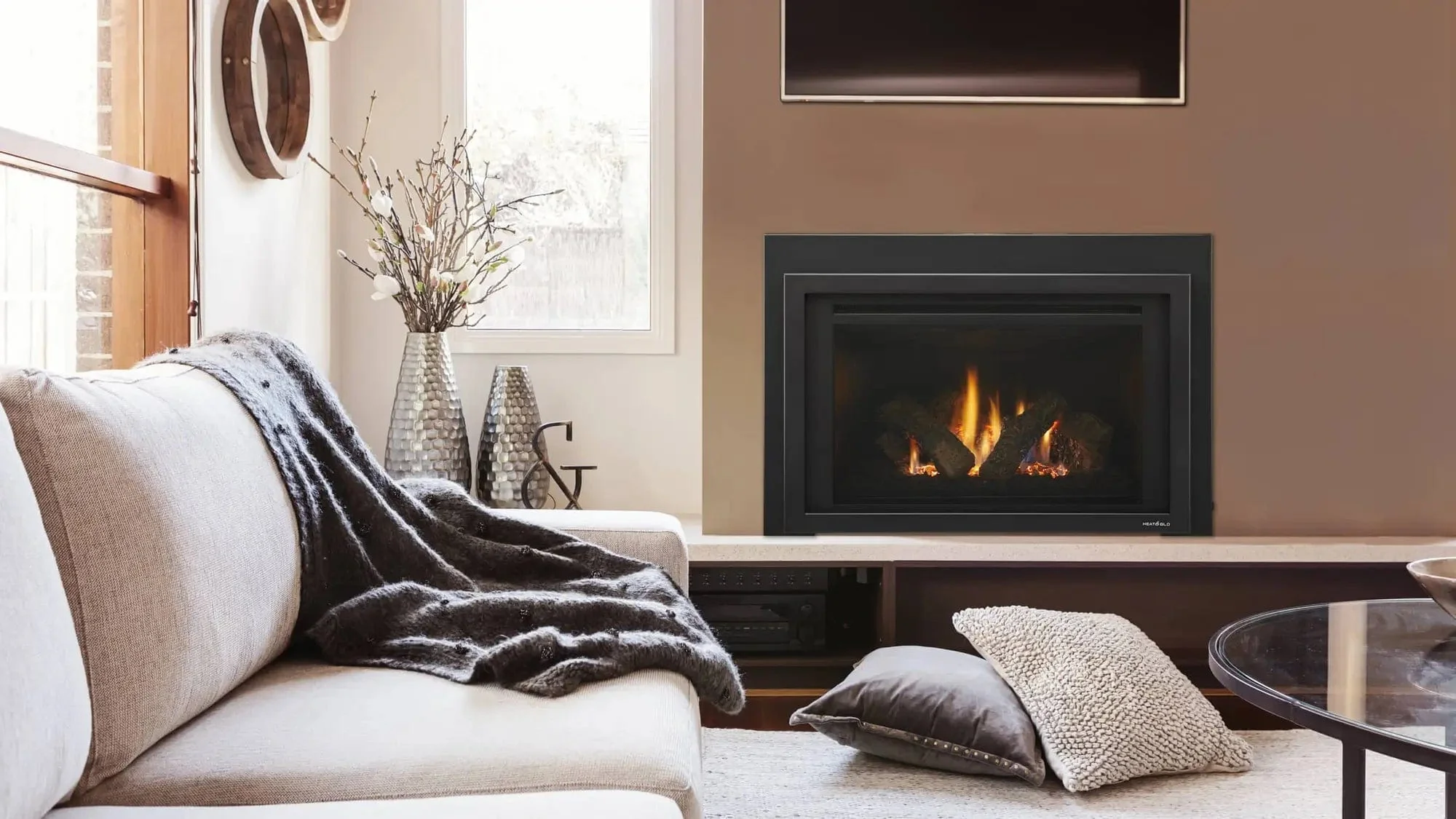 Heat & Glo 30" Provident Indoor Gas Fireplace Insert - Image 3