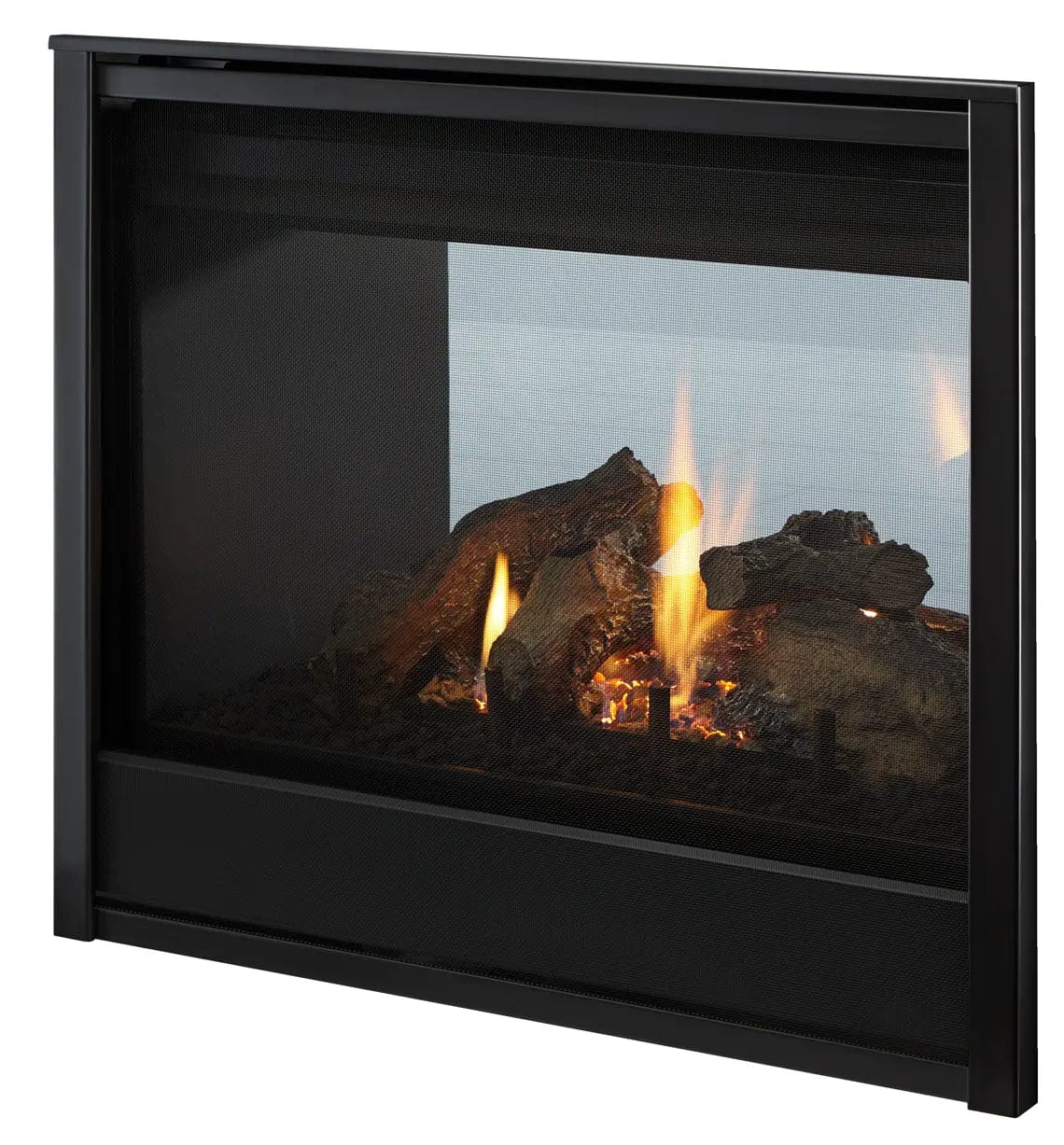 Heat & Glo 36" See Through Direct Vent Multi Side Top/Rear Gas Fireplace With IntelliFire Touch Ignition