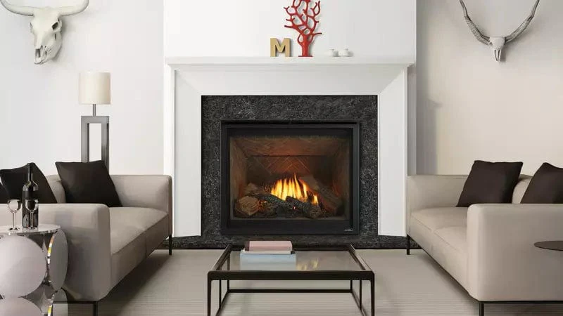 Heat & Glo 6KL 36" Gas Fireplace (Tranquil Greige Refractory) - Image 5