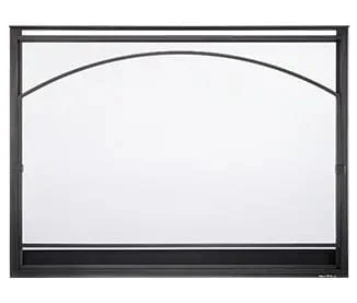 Heat & Glo Chapel Arched Overlap Front (New Bronze) - CHAPEL-6-NB