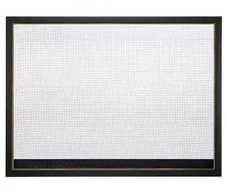 Heat & Glo Optional Plated Trim for Portrait Front (Brushed Brass) - PORTRIM6-BR