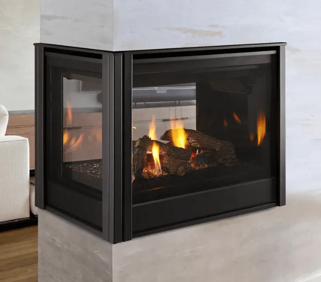 Heat & Glo Pier 36" 3-Sided Gas Fireplace