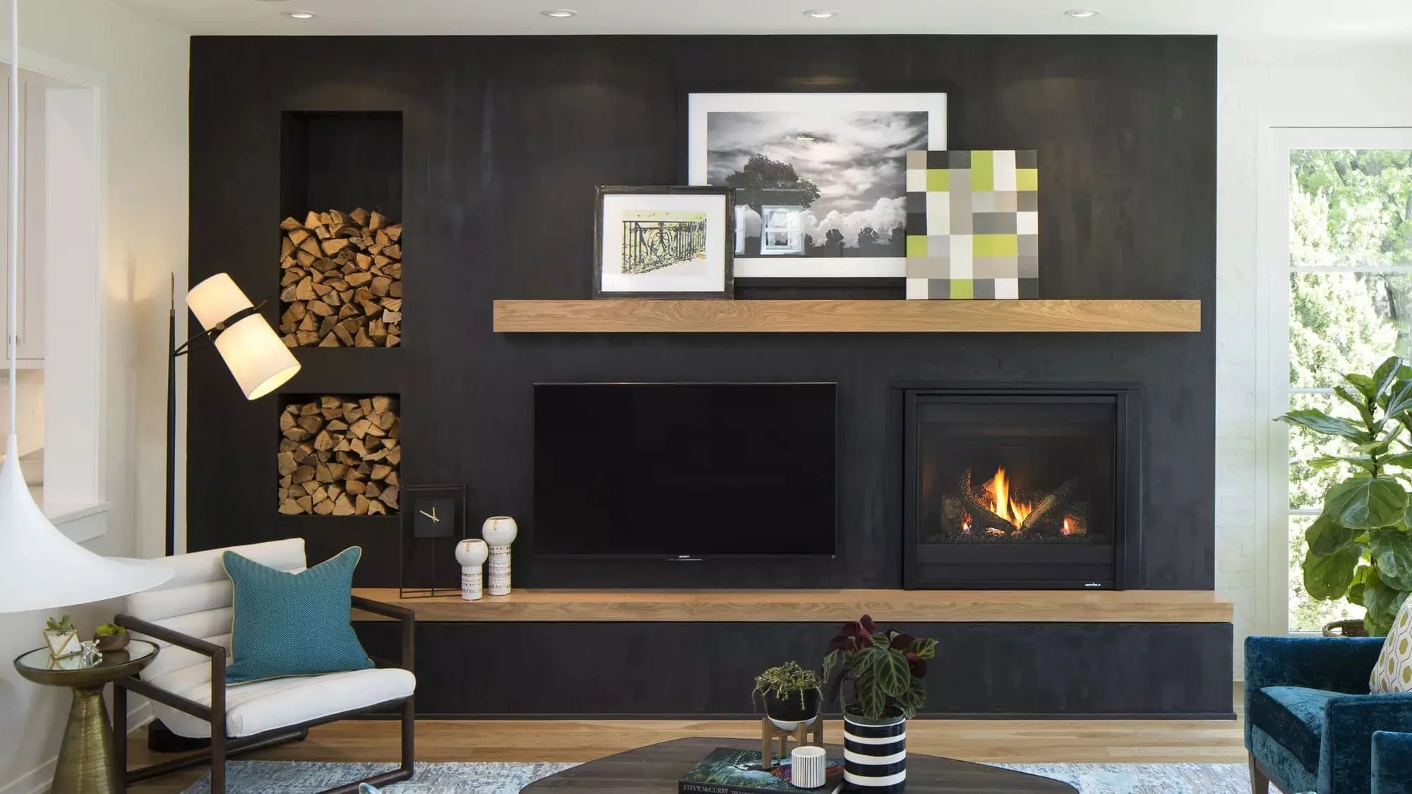 Heat & Glo Slimline 7X 36" Gas Fireplace (Black Glass Refractory) - Image 5