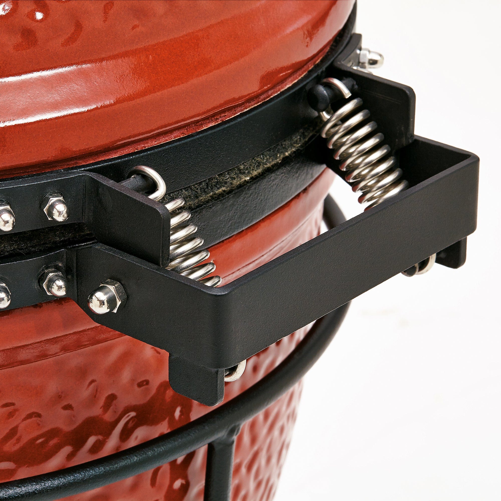 Kamado Joe - Joe Jr. Red with Stand, Heat Deflector & Tools - Image 6