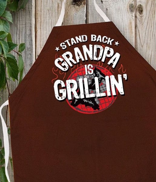 LA Imprints Attitude Apron - Grandpa is Grilling - Image 2