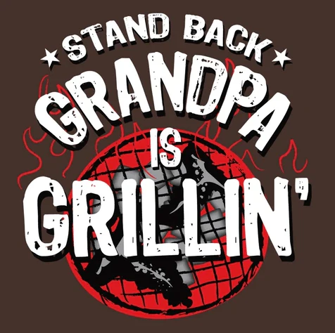 LA Imprints Attitude Apron - Grandpa is Grilling - Image 3