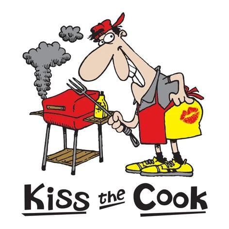 LA Imprints Attitude Apron - Kiss the Cook - Image 3