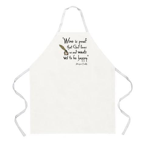 LA Imprints Attitude Apron - Wine is Proof