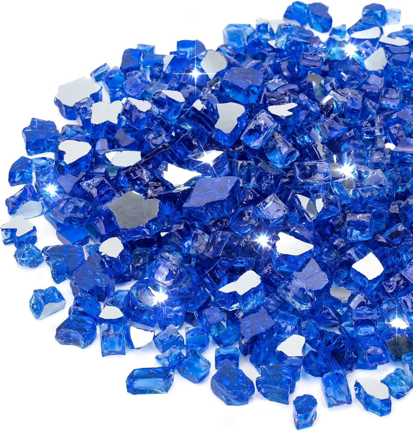 Majestic 1/2" Reflective Tempered Fire Glass (10 lb.) - Image 3