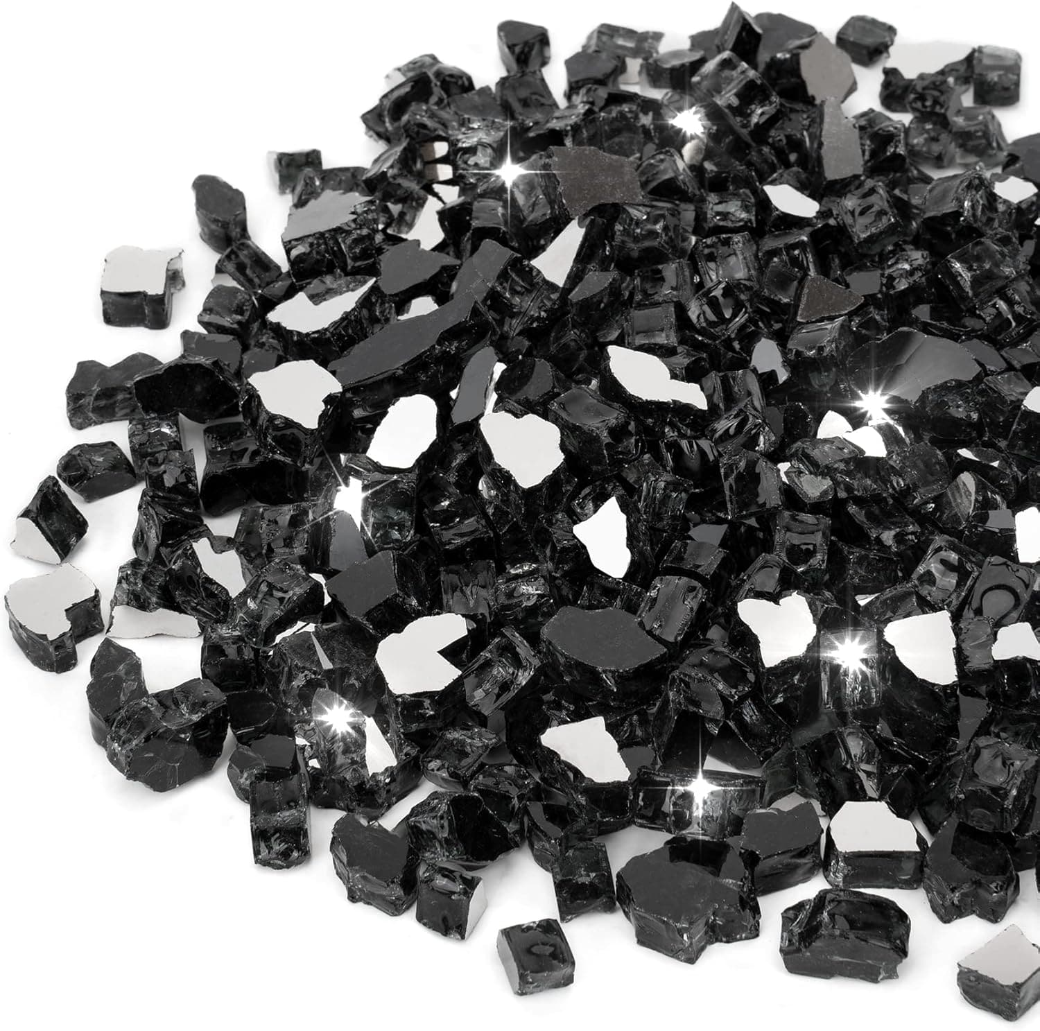 Majestic 1/2" Reflective Tempered Fire Glass (10 lb.) - Image 6