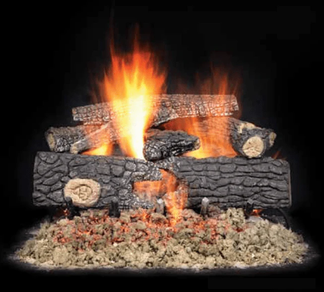 Majestic 24" Fireside Series Realwood Outdoor Gas Log Set