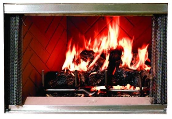 Majestic Bi-Fold Chrome Stainless Steel Glass Door (Montana 42) - DM1842S