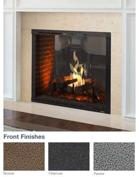 Majestic Charcoal Firescreen Front (Marquis II See-Through 42) - FSMQ42STCH - Image 2