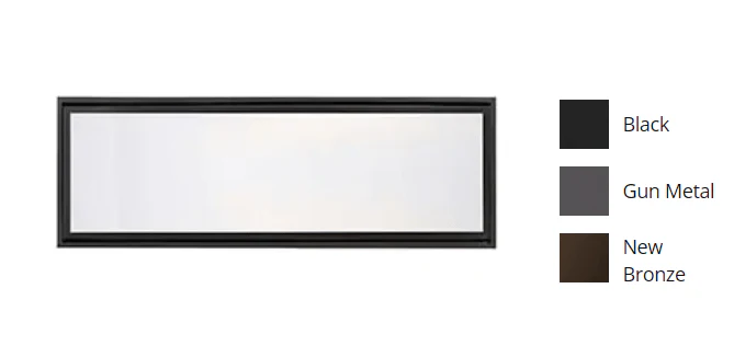 Majestic Clean Face Trim (72" Gun Metal) - CFT-72-GM-C