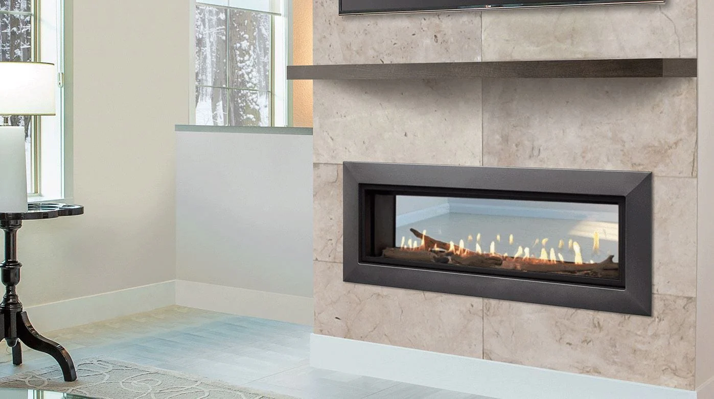 Majestic Echelon II 36" See-Through Direct Vent Gas Fireplace (Natural Gas) - Image 2