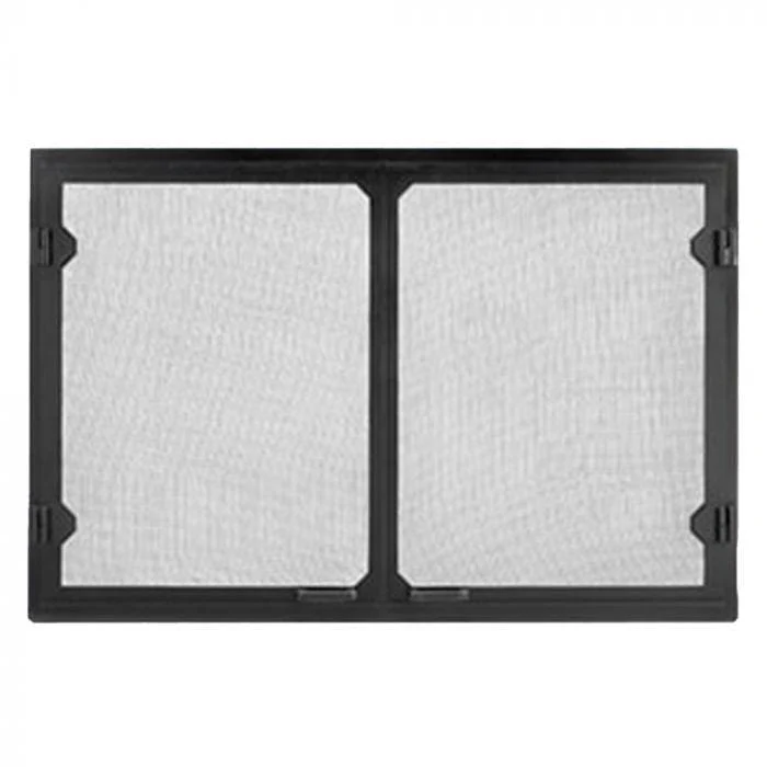 Majestic Grand Vista Cabinet Style Mesh Doors (42" - Black) - GV60BK