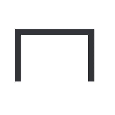 Majestic Small Black Surround - MI30-4027-BK