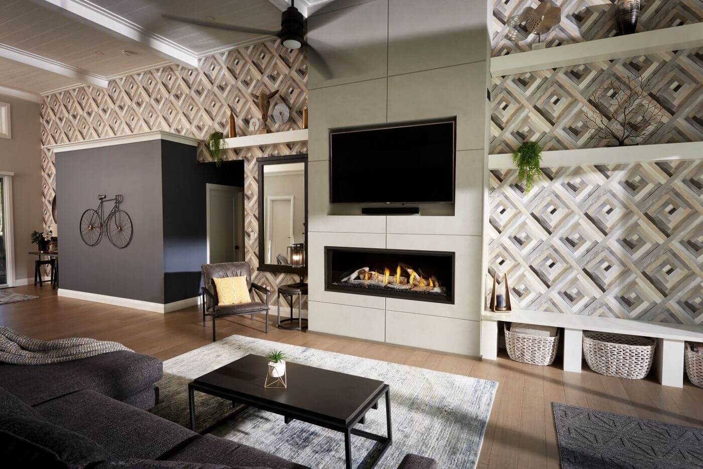 Napoleon Ascent Linear Premium 56 Gas Fireplace - Image 2