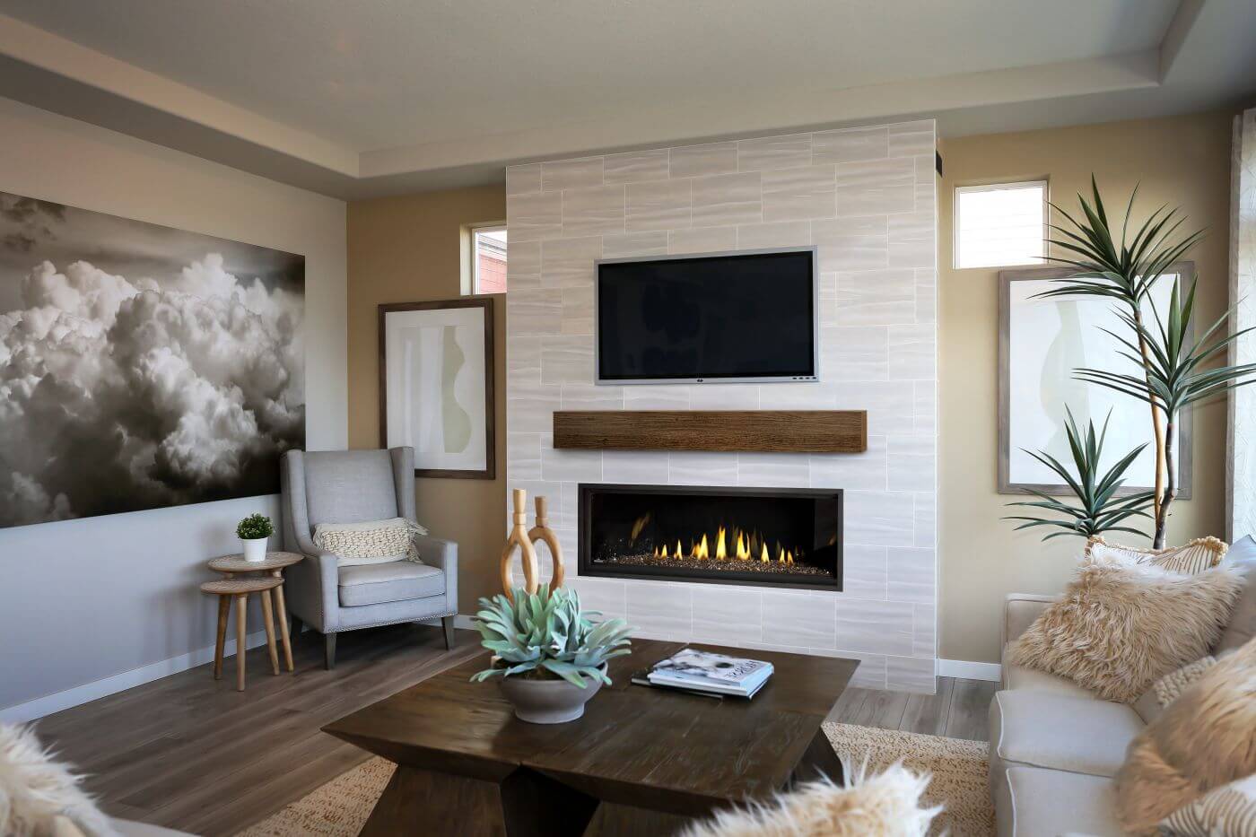 Napoleon Ascent Linear Premium 56 Gas Fireplace - Image 3