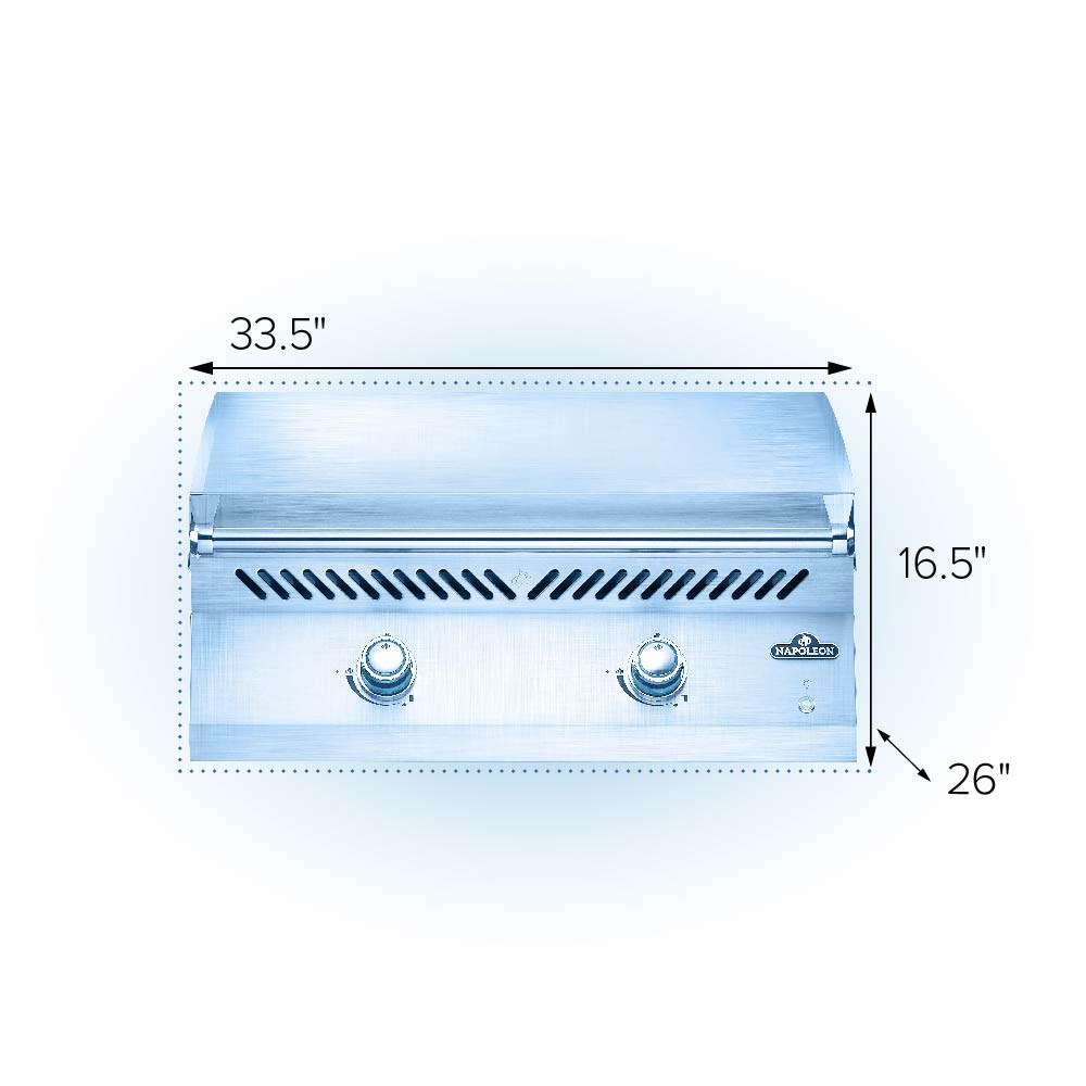 Napoleon Built-in 700 Series 32" Flat Top Griddle - BIG32FT - Image 3