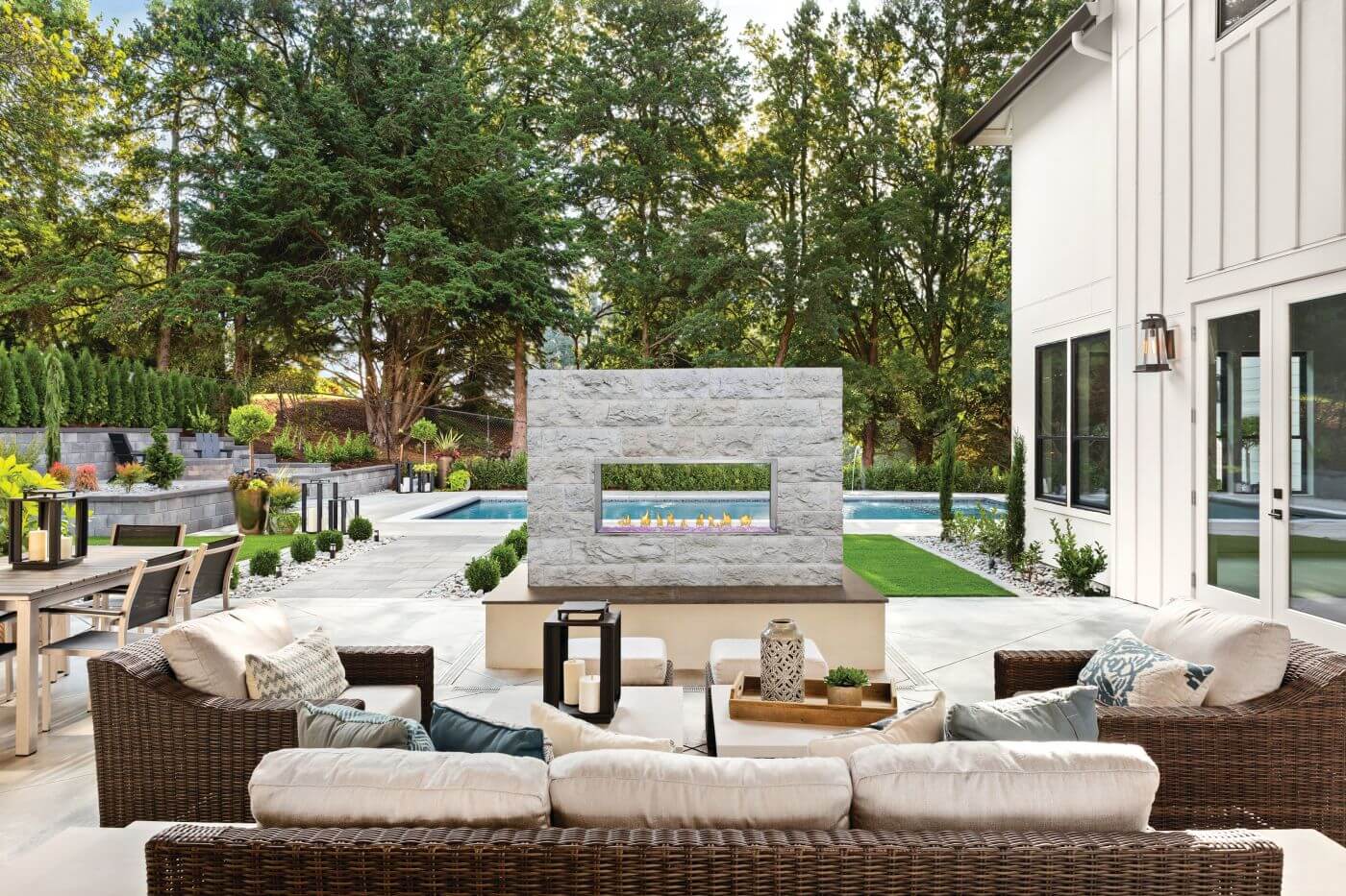 Napoleon Galaxy 50 Outdoor Gas Fireplace - Image 5