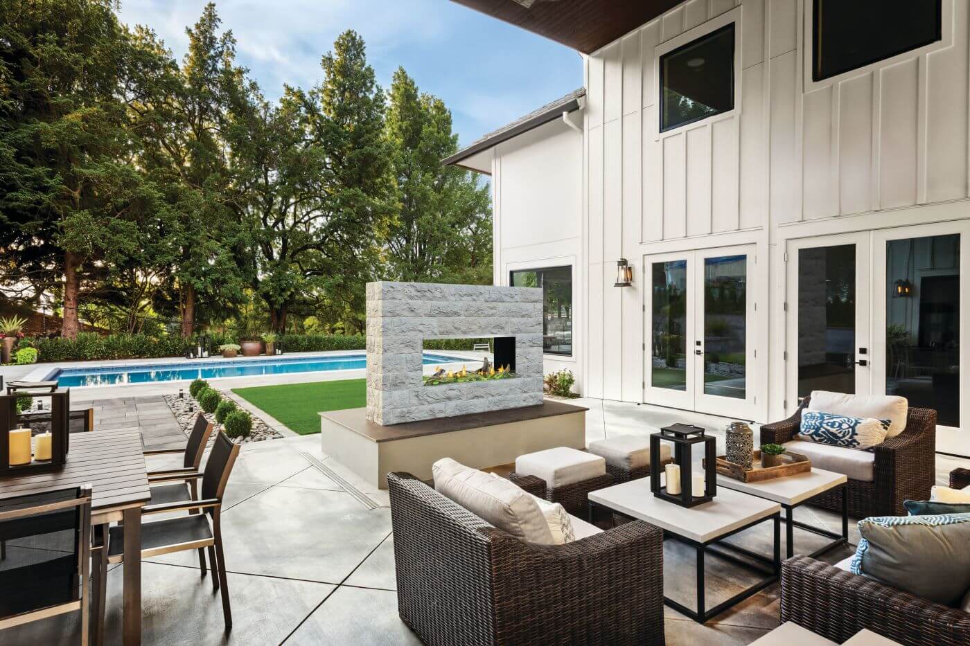 Napoleon Galaxy 50 Outdoor Gas Fireplace - Image 6