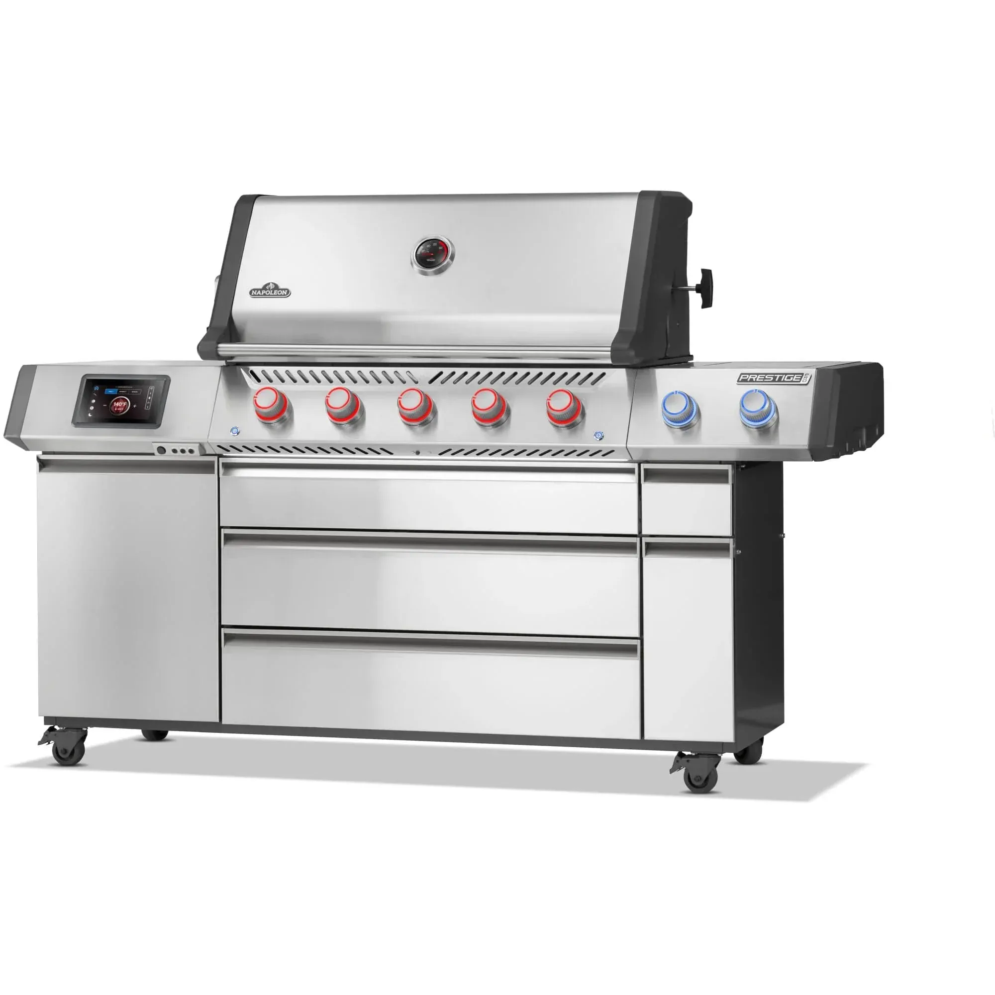Napoleon Prestige PRO 665 Elite Natural Gas Grill with Smart Technology & Electric Smoker Box - PRO665VXRSIBSS - Image 5