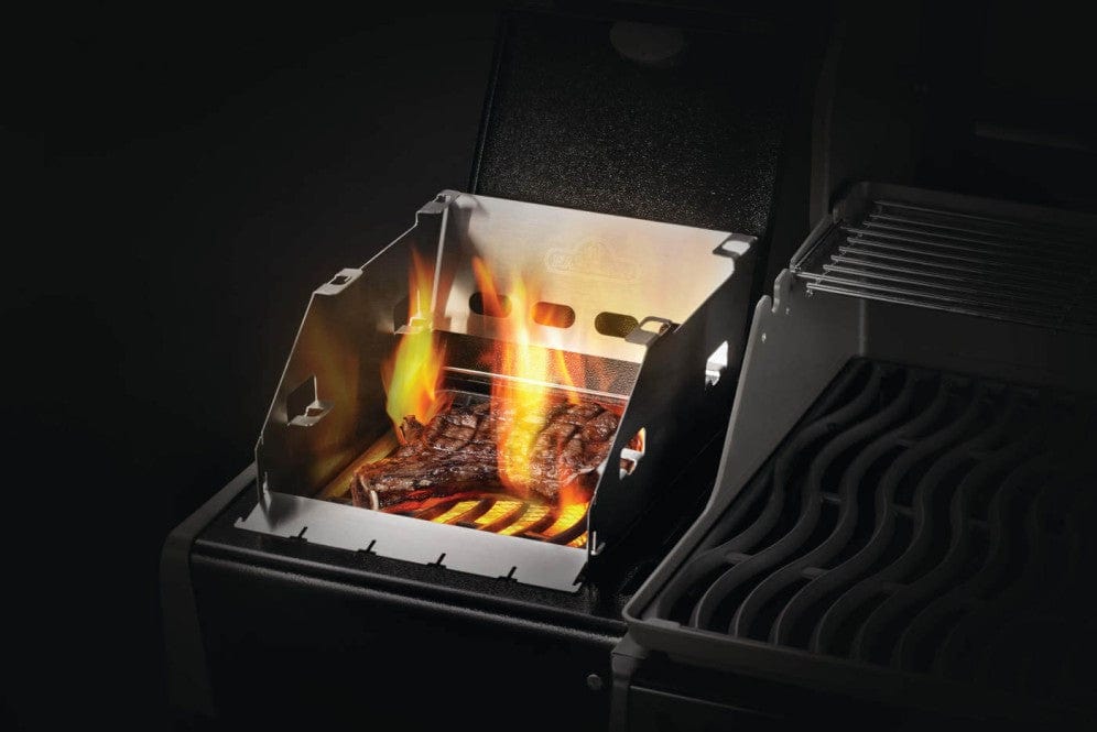 Napoleon Small SIZZLE ZONE Burner Windshield and Skewer Rack - 71302 - Image 10