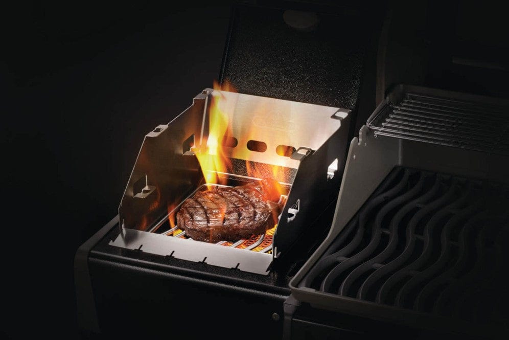 Napoleon Small SIZZLE ZONE Burner Windshield and Skewer Rack - 71302 - Image 7