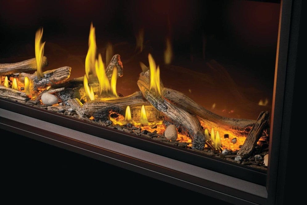Napoleon Tall Linear Vector 62 Gas Fireplace w/ Luminous Logs - Image 4