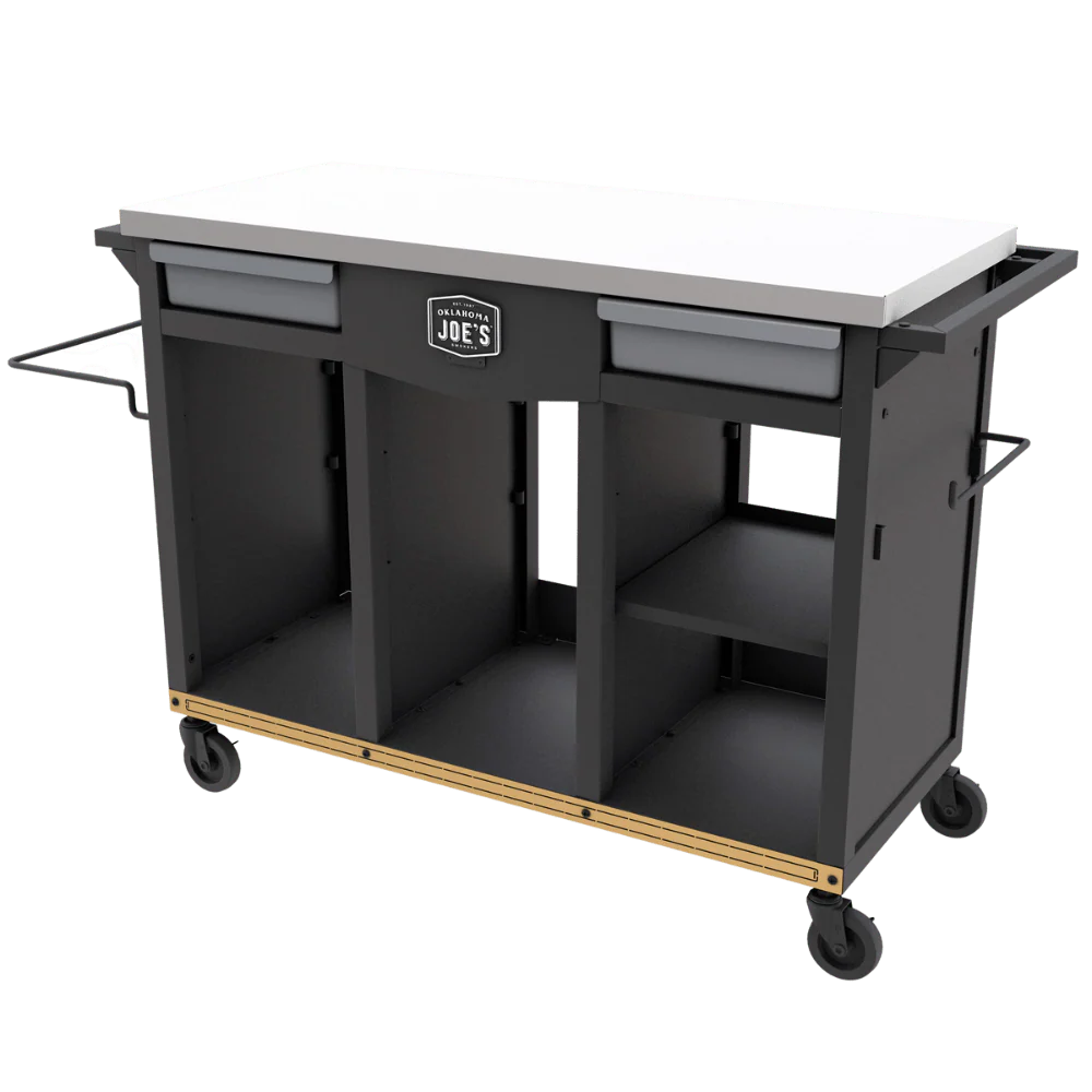 Oklahoma Joe Workstation DLX Prep & Storage Cart - OJ2260035 - Image 3