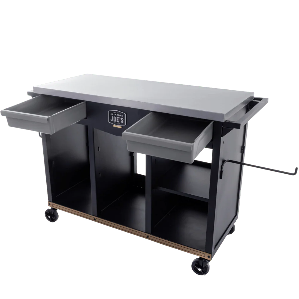 Oklahoma Joe Workstation DLX Prep & Storage Cart - OJ2260035 - Image 4
