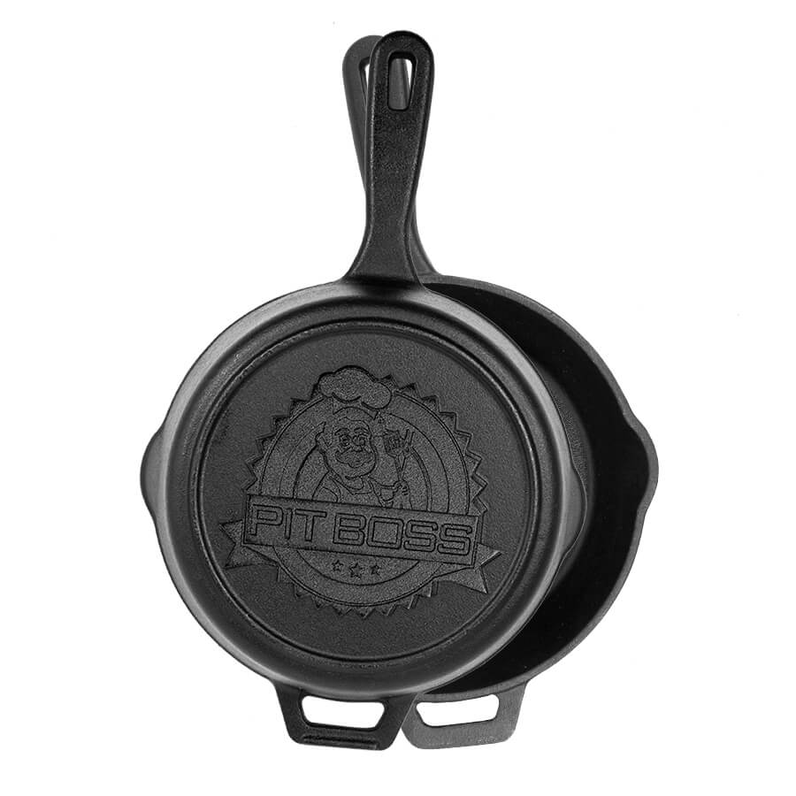 Pit Boss 14" Cast Iron Deep Skillet With Lid - 40262 - Image 3