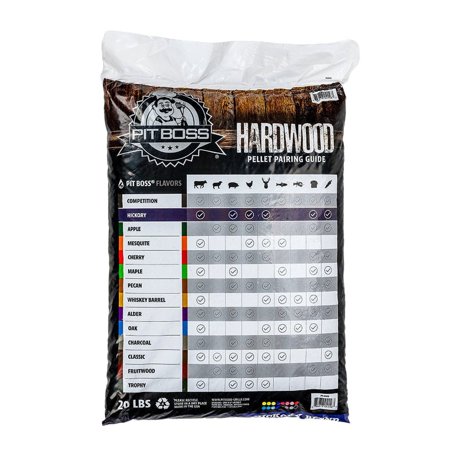 Pit Boss Hickory Blend Hardwood Pellets (20 lb) - 55236 - Image 2