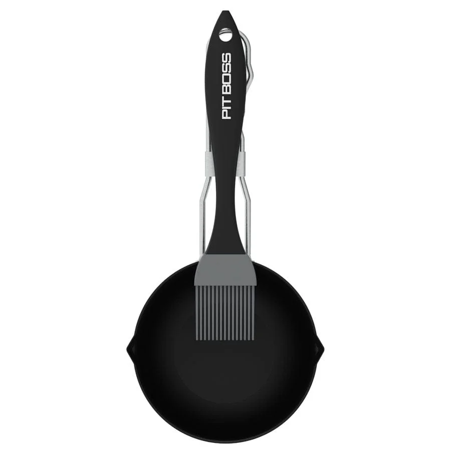 Pit Boss Non-Stick Sauce Pot & Basting Brush Set - 67267 - Image 3