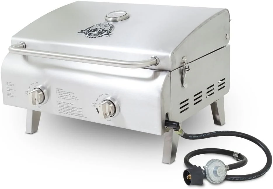 Pit Boss Stainless Steel 2-Burner Gas Grill - Image 2