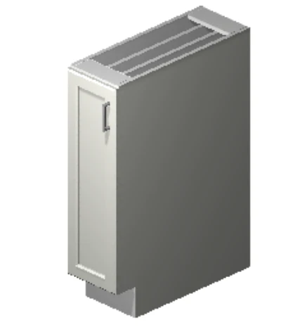 Precise Design Cabinetry - Full Height cabinet with adjustable shelf (15" Left)