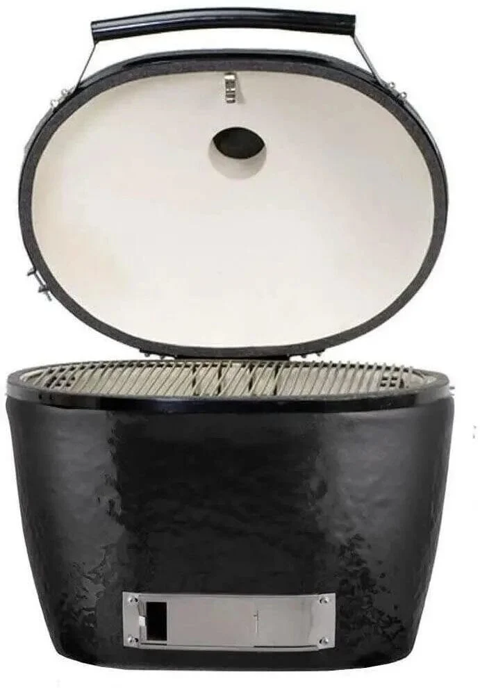 Primo 21" Oval Junior All-In-One Ceramic Kamado Egg Charcoal Grill - Image 3